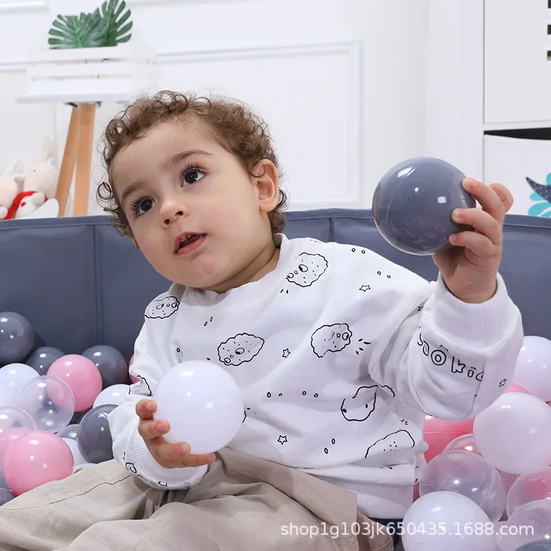 Parque infantil plegable para piscina seca, parque infantil con bolas de océano para bebé, juguetes para parque infantil, regalos de cumpleaños para chico