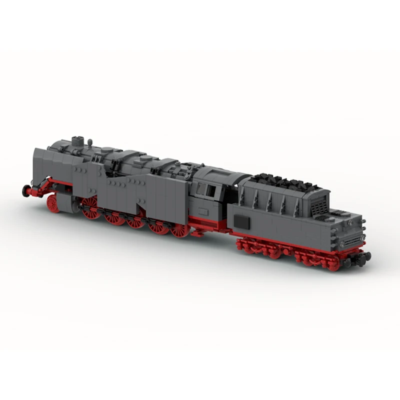 Moc Stadstrein Serie Oorlog Locomotief Wehrmacht Wwii Bouwstenen Model Diy Stenen Kinderen Educatief Speelgoed Kerstcadeau