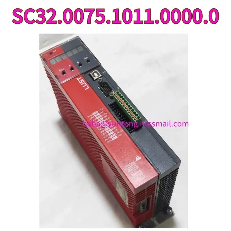 

Used driver SC32.0075.1011.0000.0 0.75KW. 220V