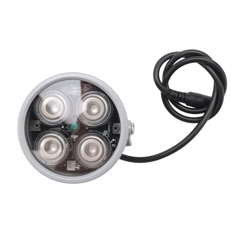 

4-Array IR LED Waterproof Night Vision Illuminator 10-40m Range 60° DC12V for Security Camera