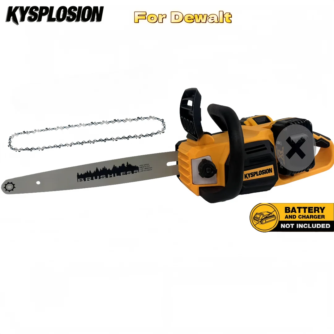 40 فولت (2 × 20 فولت ماكس) منشار كهربائي بدون فرش 16 بوصة يناسب ديوالت 20 فولت أداة تعمل بالبطارية لتوظائف قطع الخشب #4