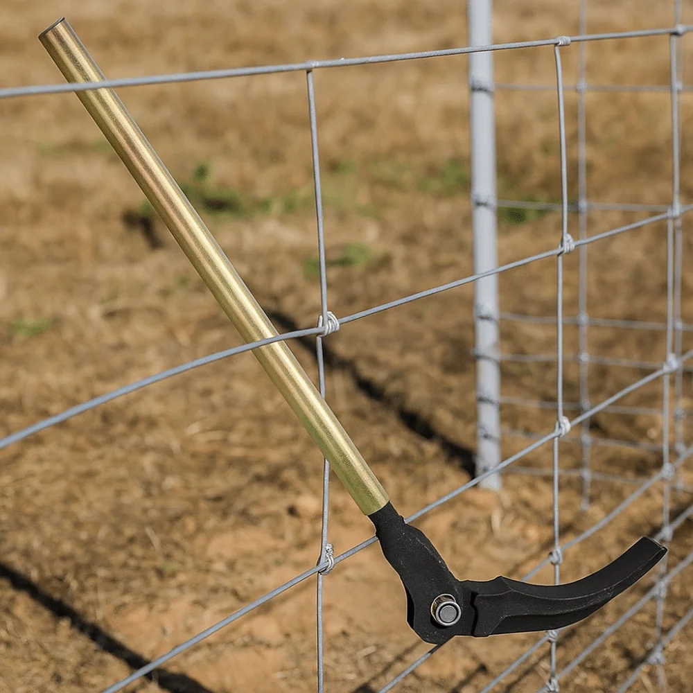 

Long Handle Fence Wire Tightener Efficient Design Time Saving Fence Tensioner Wire Stretcher Smooth Stretcher