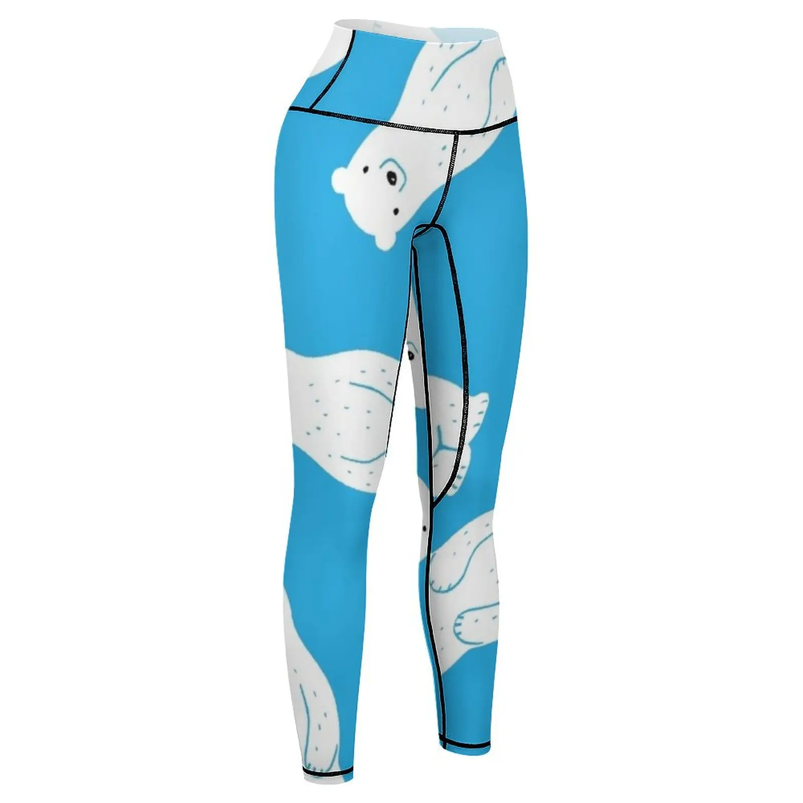 Polar bear Leggings Golf wear Legging sexy woman Women's sportswear Women sportwear Womens Leggings