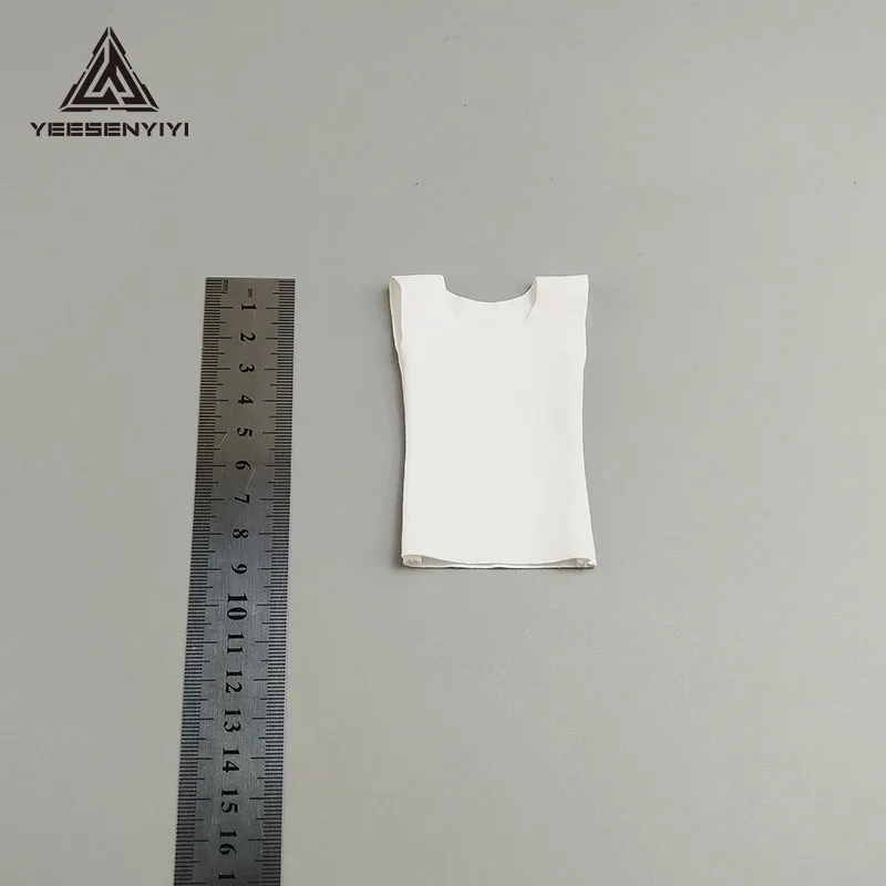 قميص مضغوط خفيف الوزن 1/6 لـ 12 بوصة T6 BJD سترة صلبة بدون أكمام لدمى Ashi مقاس 30 سم ملابس شخصيات الحركة