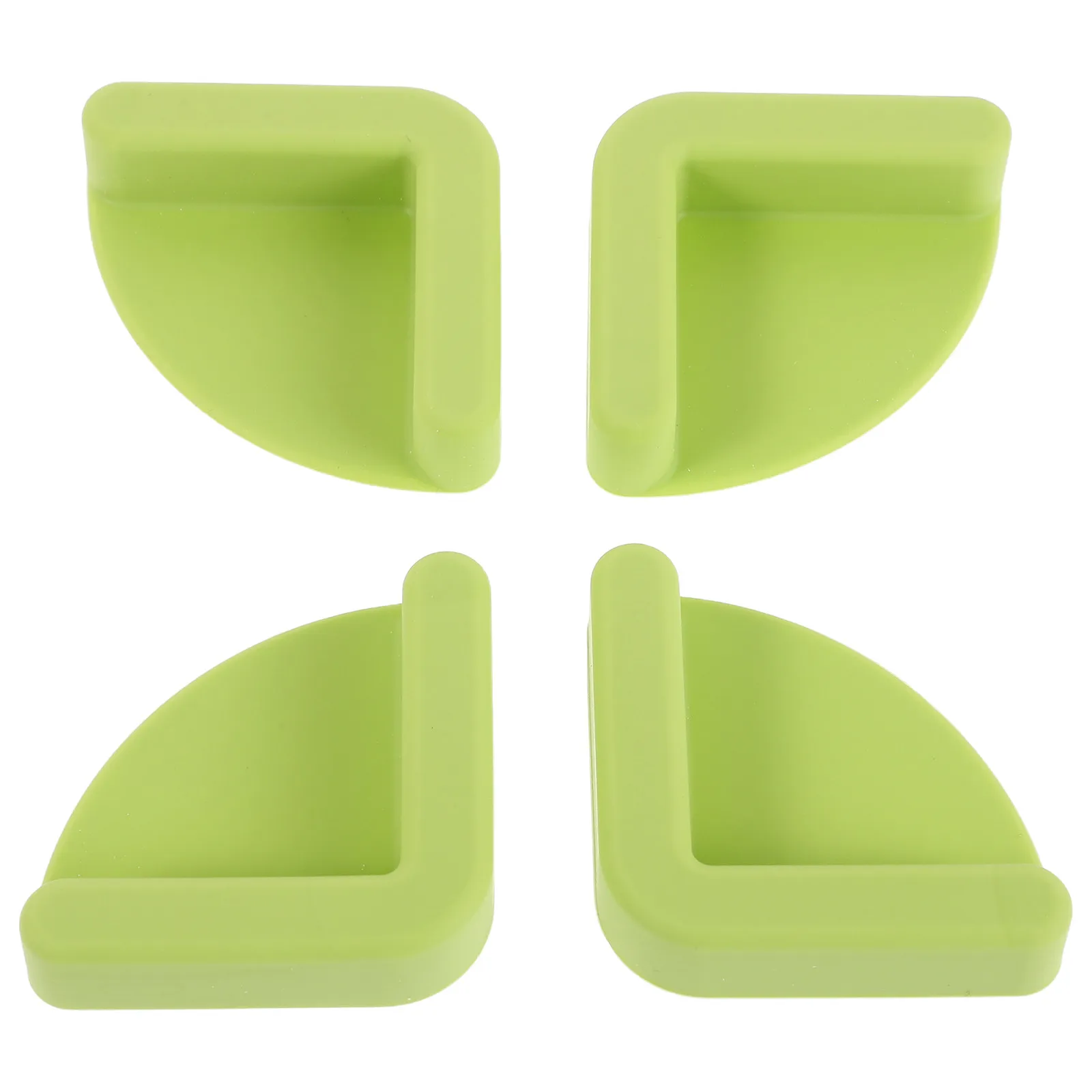 4Pcs Anti-Slip Silicone Pads Non-Skid Cutting Board Feet for Wooden Chopping Boards Kitchen Stabilizer Mats Safe Food Prep Light