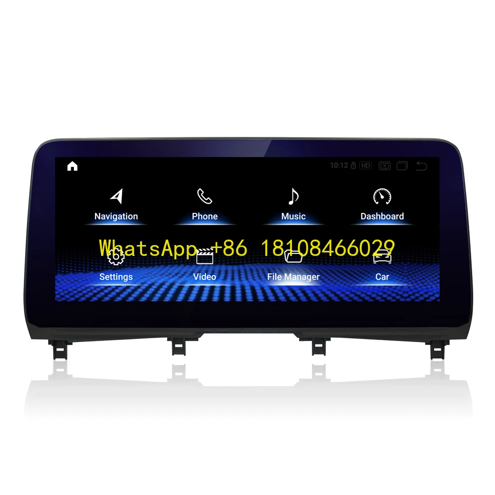 

12.5 Inch Qualcomm Android 12 Car GPS Navi Player for Lexus RX RX300 RX350 RX450H 2015-2022 with Carplay BT Google Multimedia