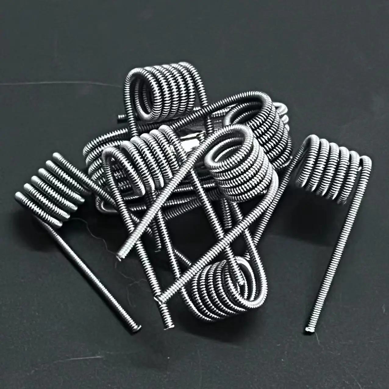 High Quality 3.0 Inner Diameter DL RDL A1 NI80 Coil Fused Clapton Coils Alien Premade Resistances Coils DIY Prebuilt Wire Coil