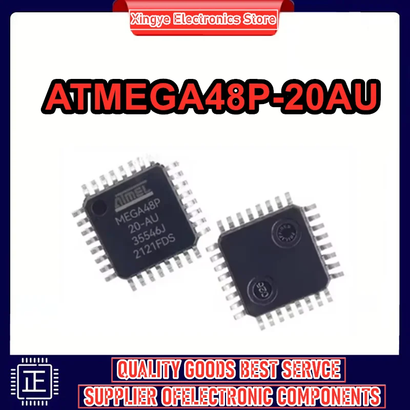 ATMEGA48P-20AU ATMEGA48P-20 ATMEGA48P ATMEGA48 ATMEGA IC MCU Chip TQFP-32 in stock