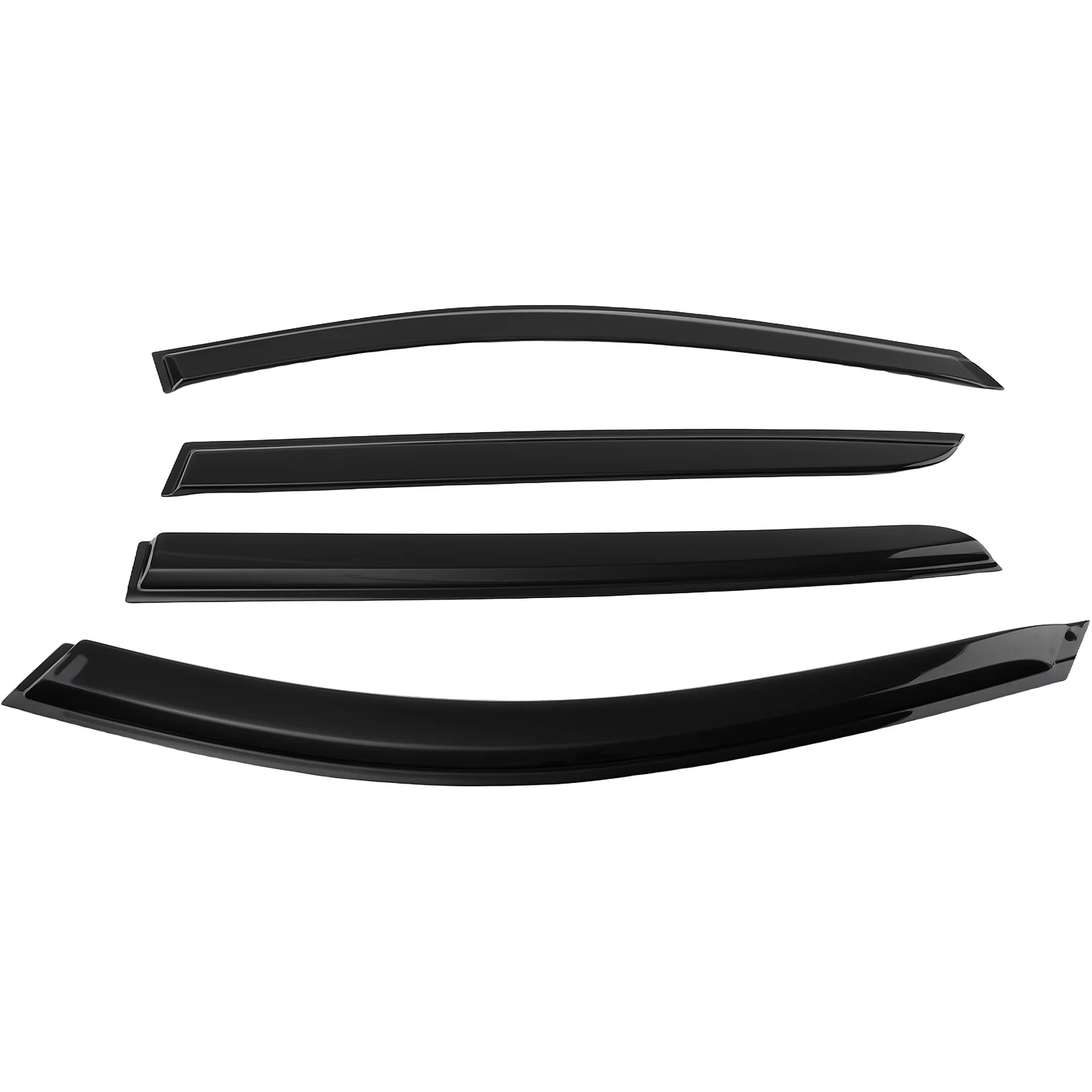 

Дефлекторы окон (ветровики) передние и задние для Acura RDX 2007-2012, 4 шт., черные