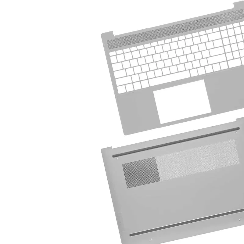 

For Book Pro16 16-AB TPN-W161 2023 LCD Back Cover Palmrest Upper Top Case Lower Bottom Cover Silver