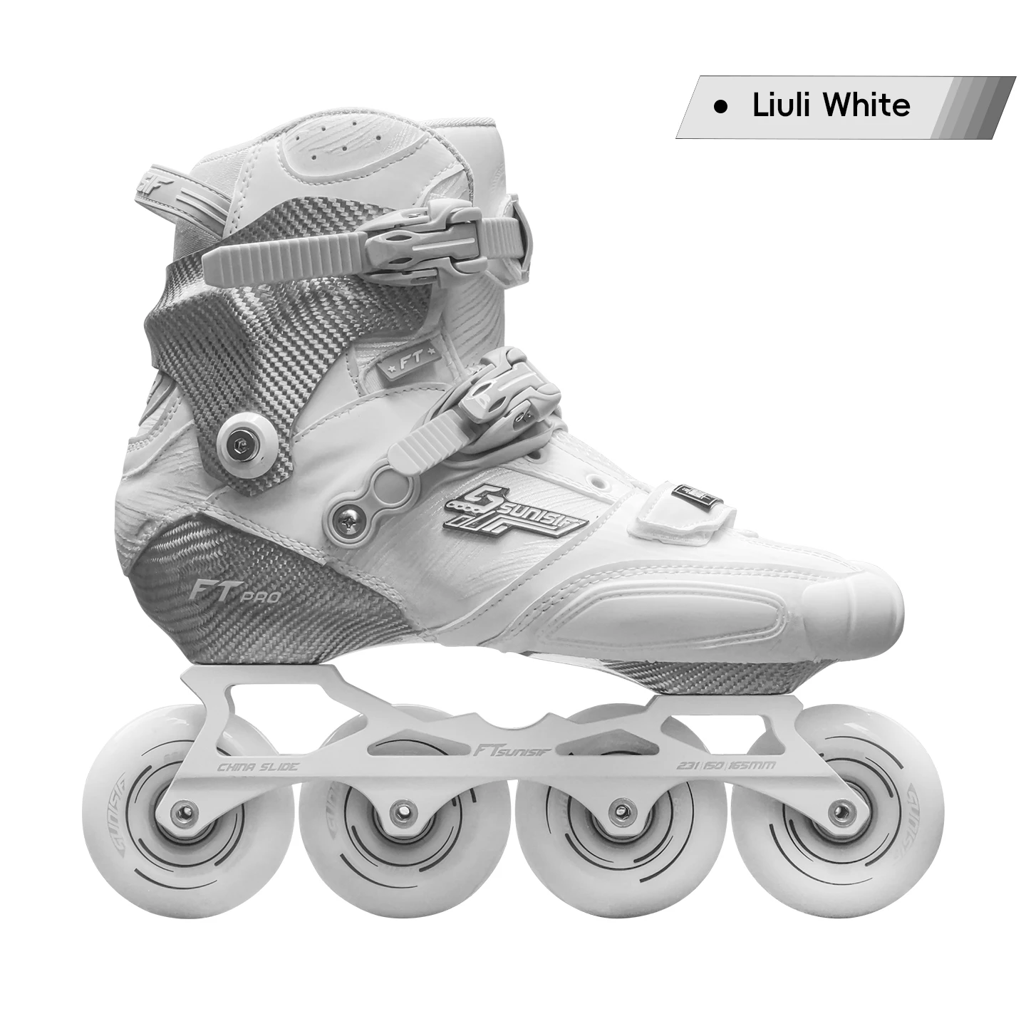 

Factory Wholesale Price Kids Adult Outdoor Carbon Fiber Skate Shoes with 4 Wheels Roller Skates