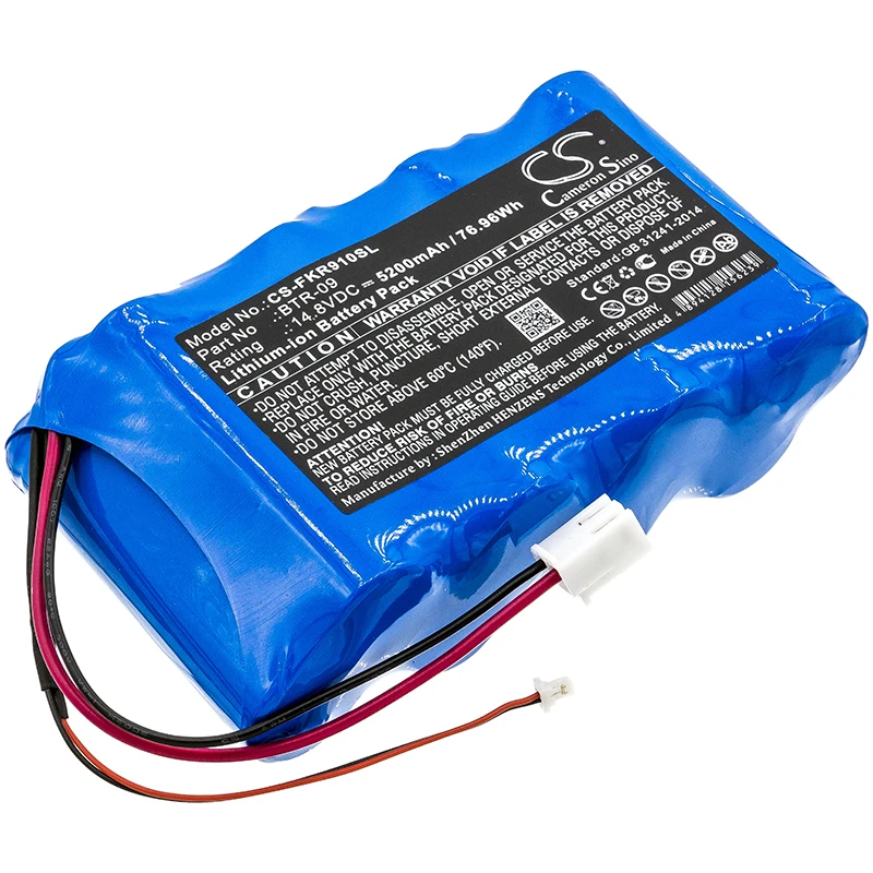 Imagem -04 - Bateria Cameronsino para Fujikura 5200mah 6700mah Fsm80cfsm61sfsm-62sfsm90sfsm70rfsm-601sfsm-602sfsm-70sfsm-702r 80c +