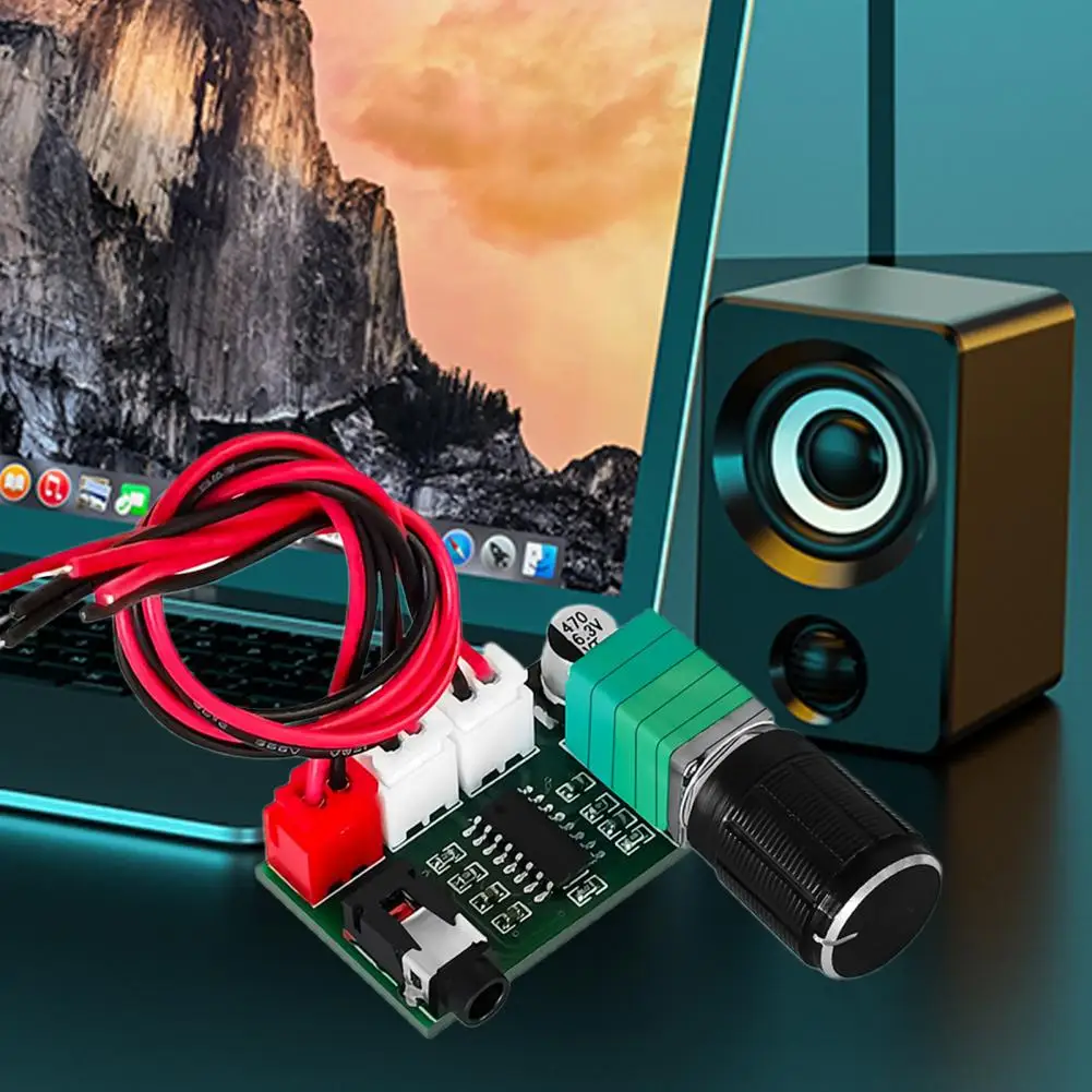 Placa de amplificador de áudio digital, XH-A157, DC 5V, canal duplo, carregamento USB, sensível, DIY