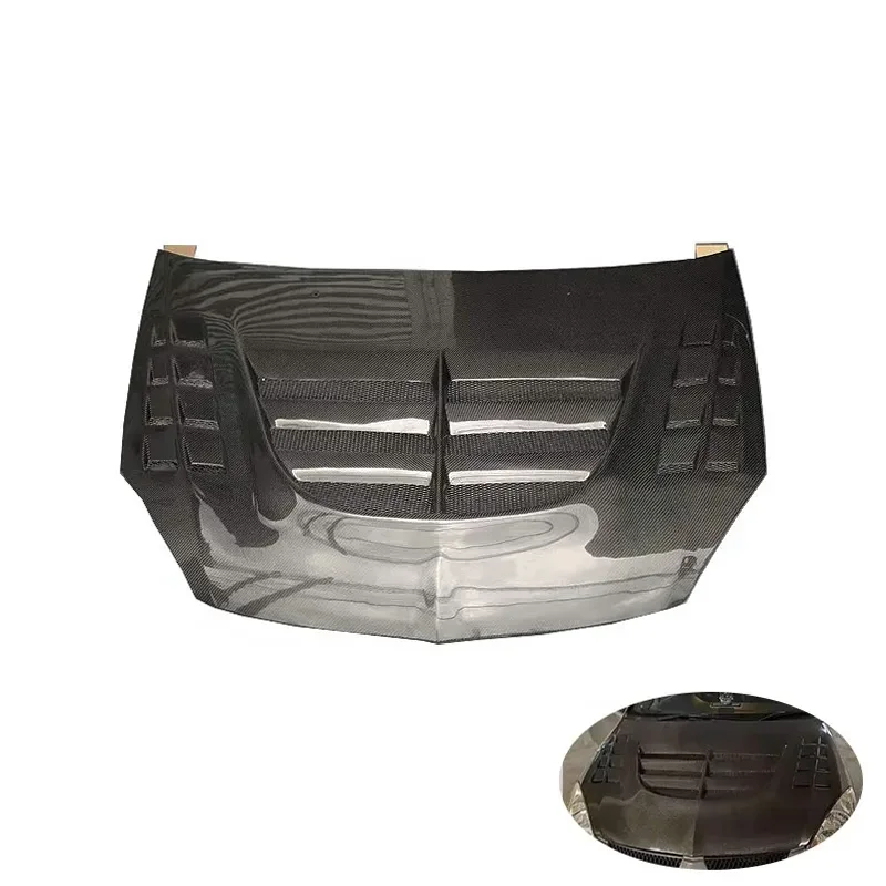 STLF Accessories Exterior Front Bonnet Carbon Fiber Engine Cover For mitsubishis CS3 Upgrade LY Style Engine Hood