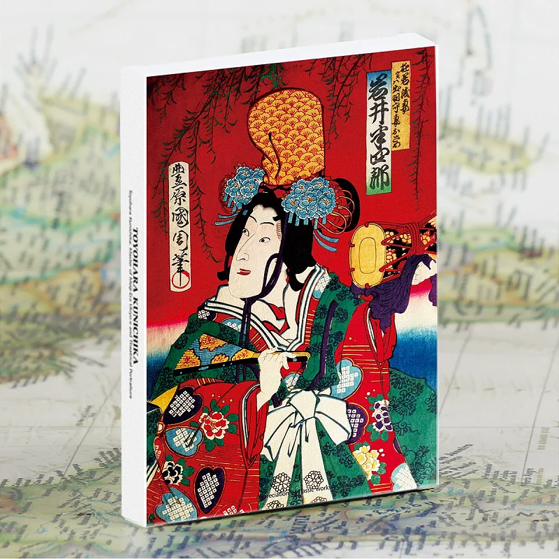 Toyohara Kunichika Ukiyo-e Pos - Scrapbooking ulasan dan harga