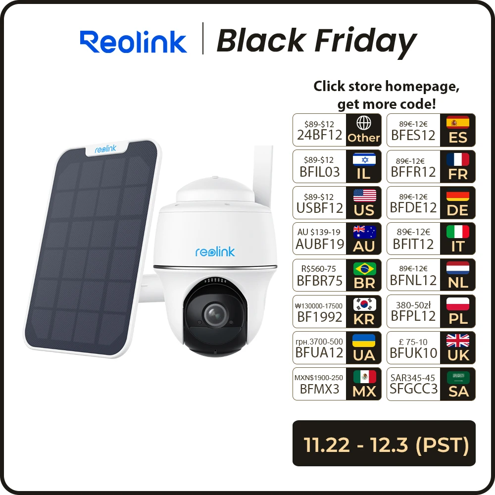 Reolink 2K 4G LTE Battery Camera 5MP PIR Motion Cam AI Animal Detection 2-Way Audio Outdoor 4K Security Cameras with Solar Panel