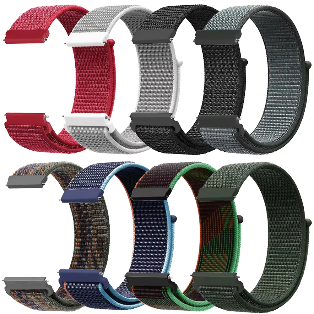 20mm 22mm Watches Band For HUAWEI Watch GT 7 Pro GT7 GT6 GT5 GT4 46mm GT3 SE GT2 42mm Watch 6 6Pro 5 4 3 Buds Sports Nylon Strap