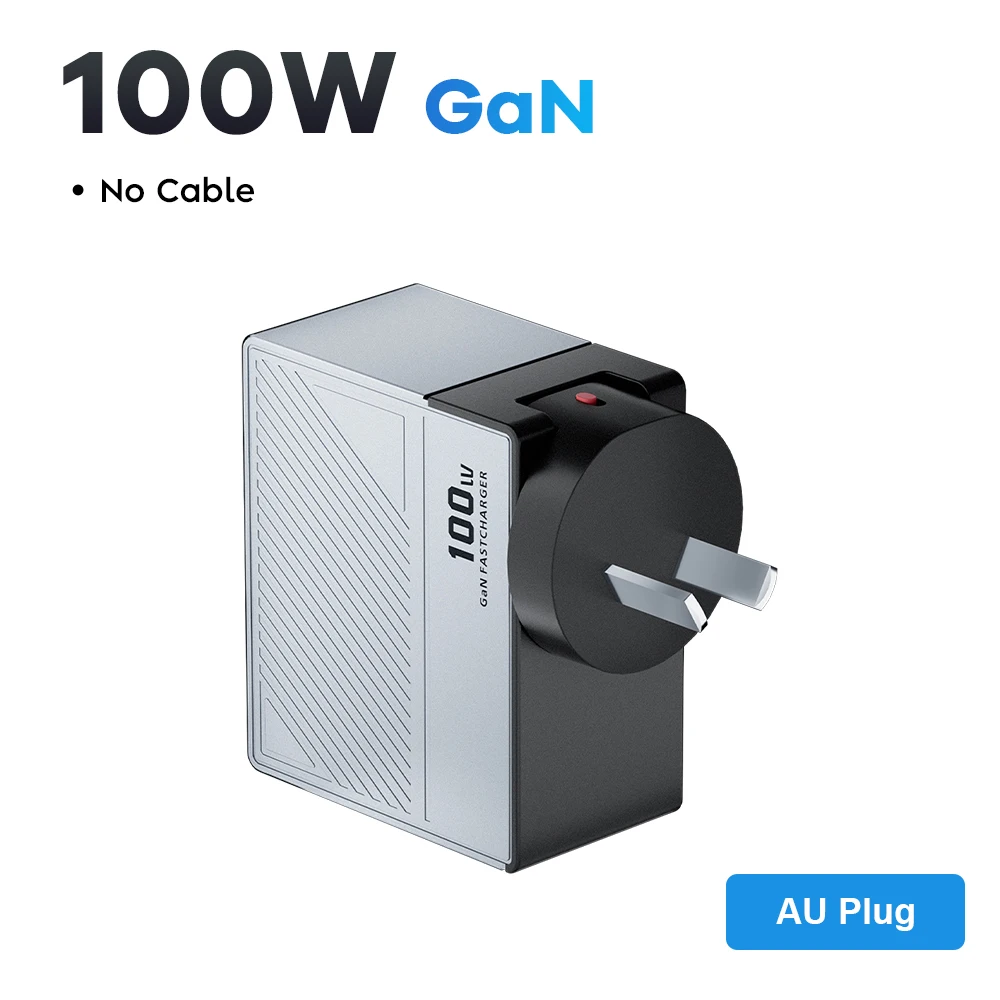 100W GaN-oplader PD QC USB-snellader Type C Snel opladen USB C-telefoonoplader voor iPhone 15 14 13 Pro Max Macbook Samsung