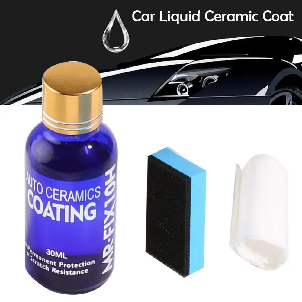 30ml Automotive Plated Crystal 10H Hardness Body Protection Ceramic Coating Scratch Repair Polishing Agent Auto Accessories