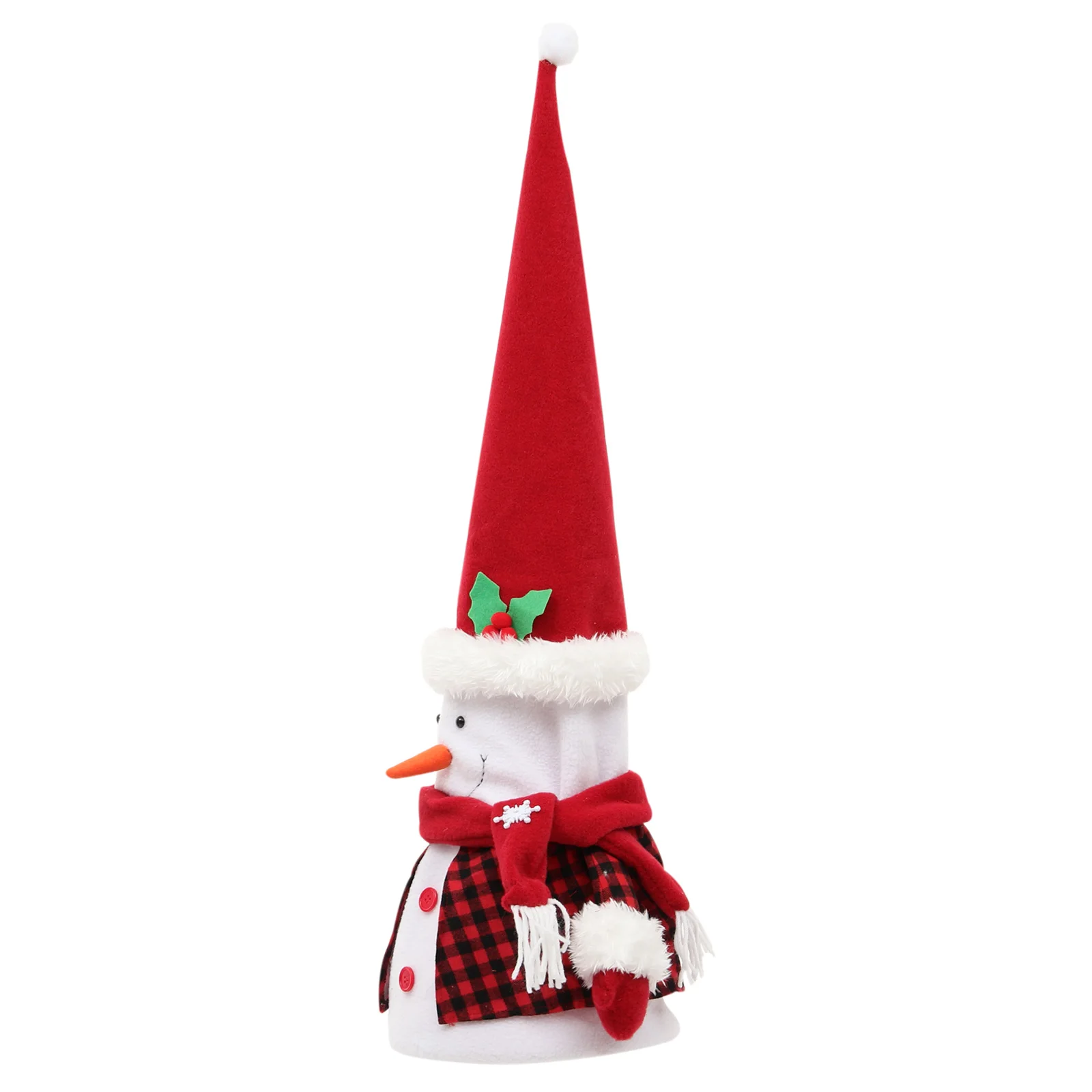 

1pc Snowman Decorations Xmas Tree Festive Xmas Tree Decor Ornament White Room Decor Party Adornment Cloth Christmas Treetop