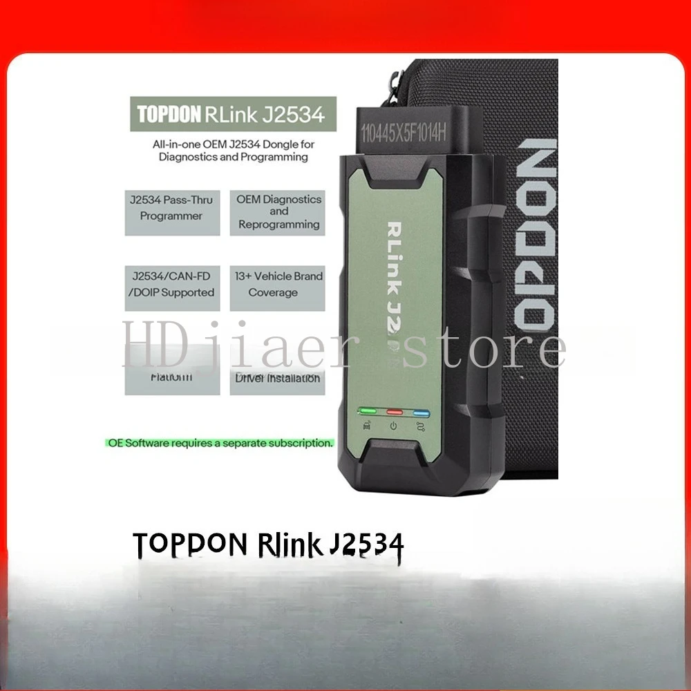 

TOPDON Rlink J2534 Pass-Thru Programmer