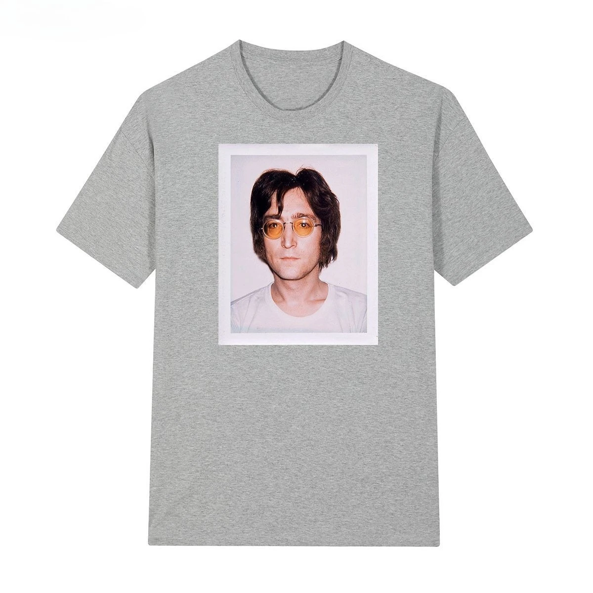 تي شيرت البيتلز روك باند جون وينستون لينون البيتلز بأكمام قصيرة للرجال والنساء #2