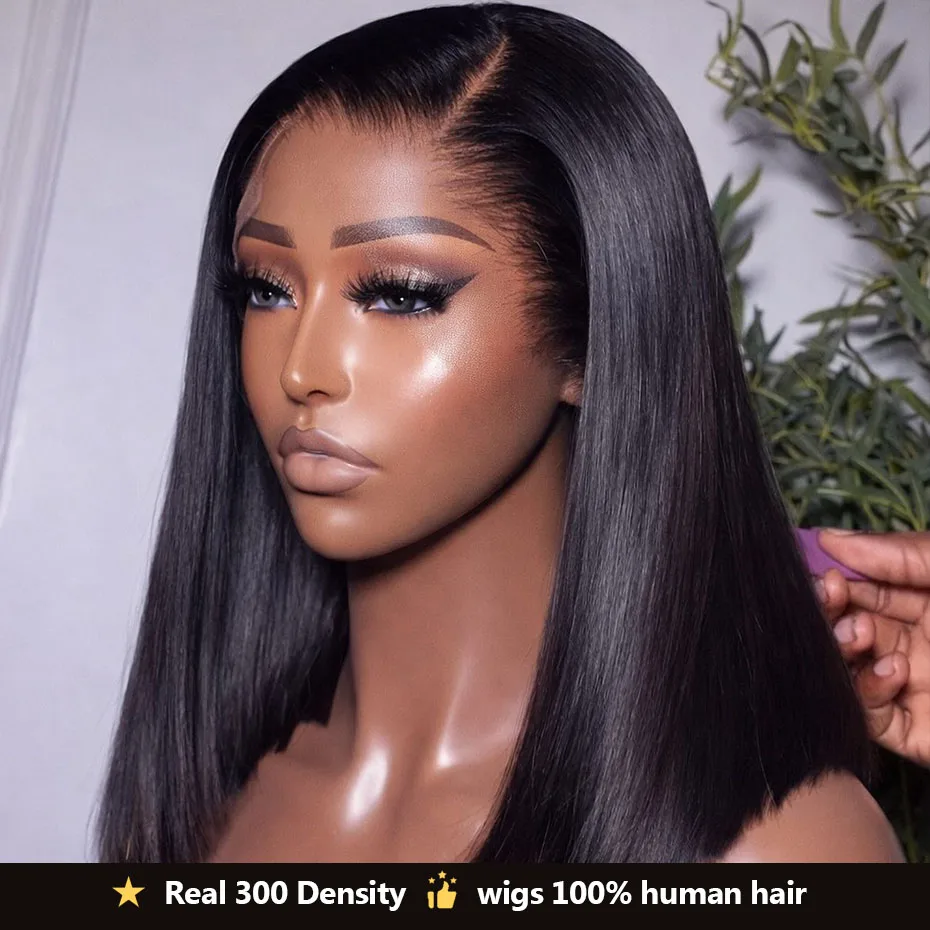 

Натуральные парики-бобы с фронтальной шнуровкой 13x4 и 13x6, плотность 250-300, 100% человеческие волосы, 5x5, готовые к ношению, без клея, супердвойной вытяжки, HD-шнуровка