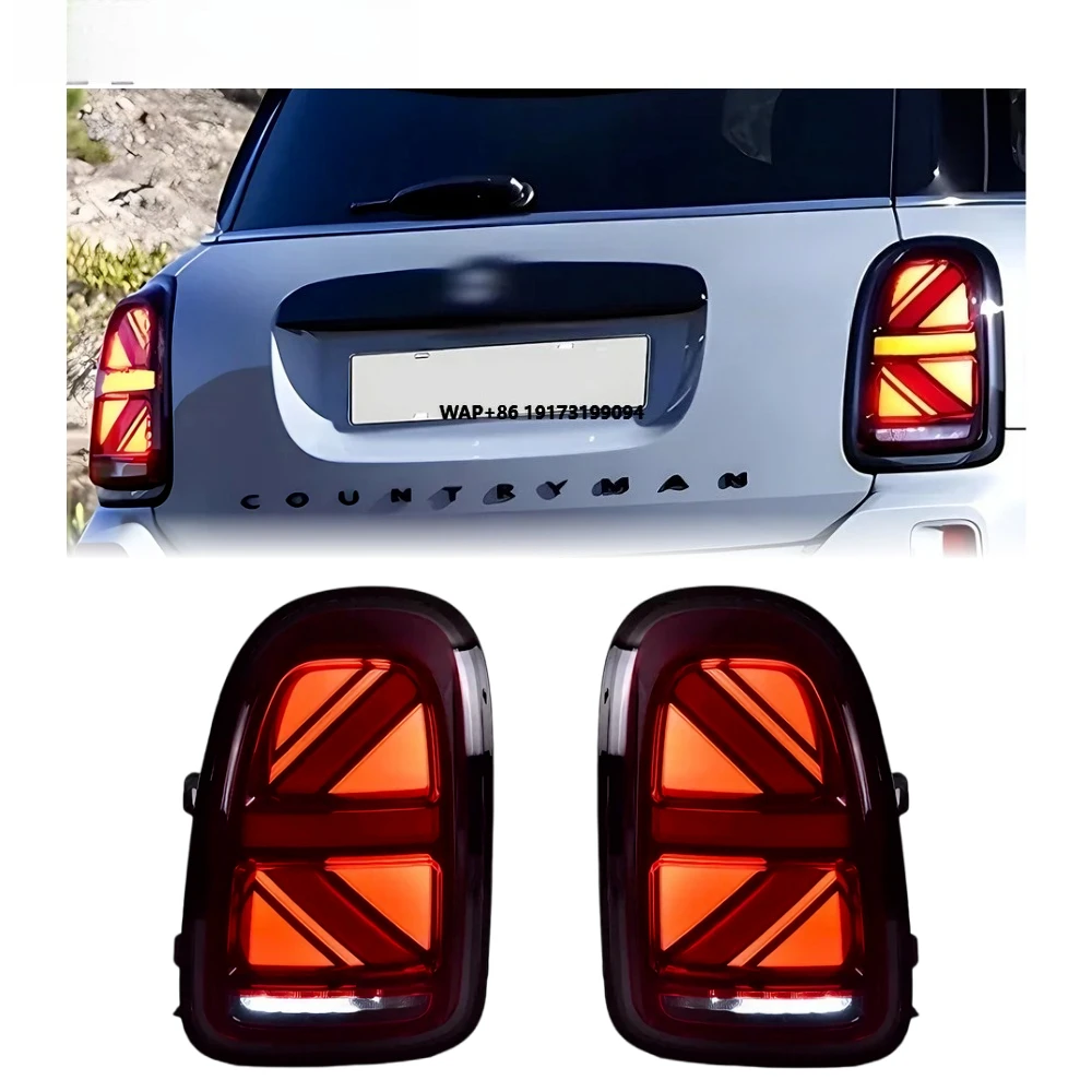 

MINI Coopers F60 Taillights 2017-2023 Upgrade Hatchback Convertible DRL Car LED Light Tail Lamps Rear Assembly for