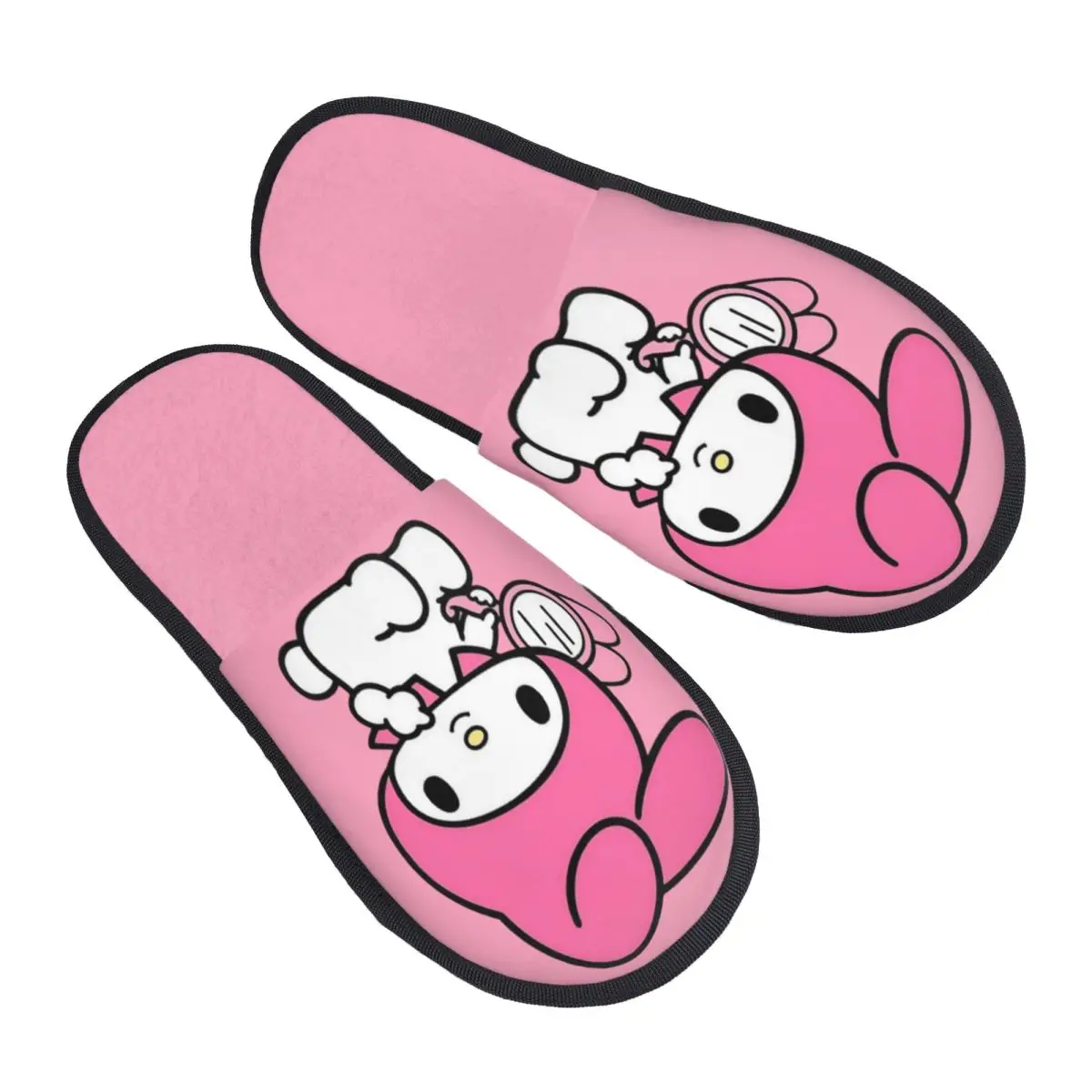 

Изготовленные на заказ женские удобные теплые домашние тапочки Melody Mirror из пены с эффектом памяти