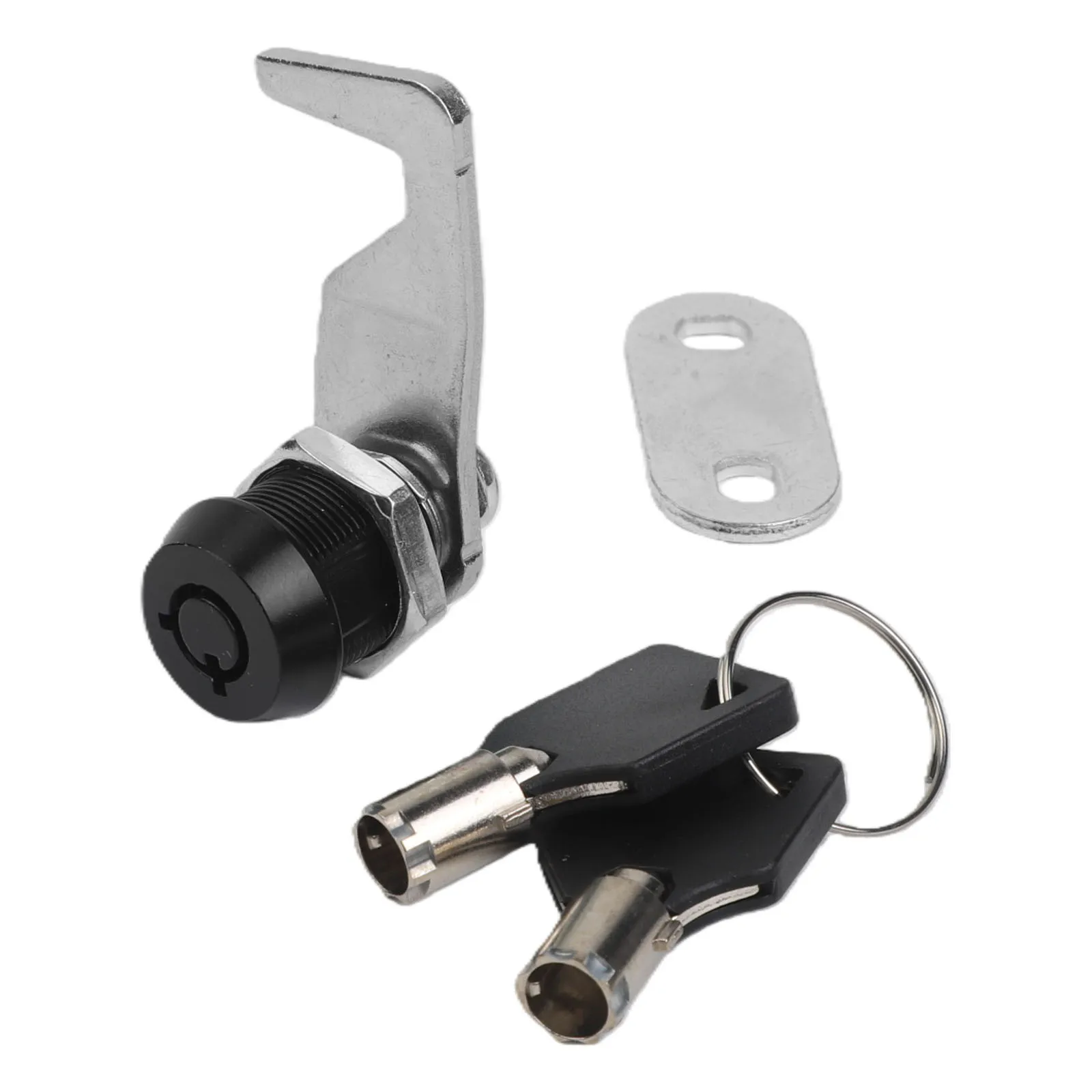 Lock Set with Zinc Alloy Toolbox Lock Hook Cam and Keyed Alike Keys for Cabinets Trailers RVs and Storage Locker Security