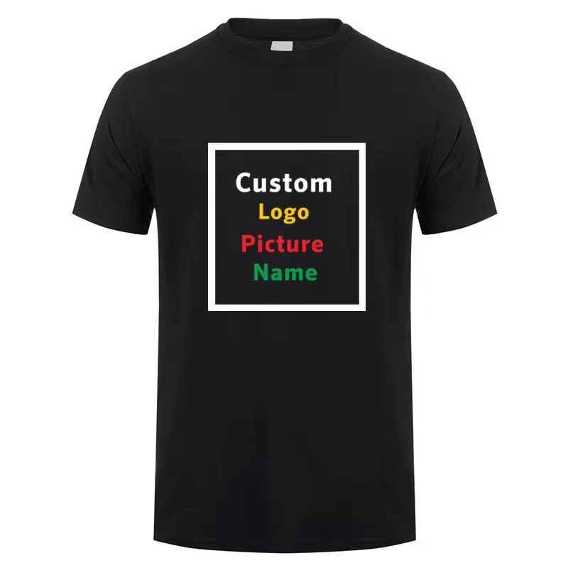 

Customized T-shirt Private T-shirt Short Sleeve DIY Pattern Printed T-shirt Top Customized Jersey DIY