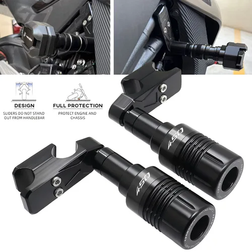 Imagen 2 del producto Para CFMOTO 450SR 450NK 450SR-S SR450 450 SR NK NK450 deslizadores de marco Protector contra choques almohadilla de motor de motocicleta protección contra caídas