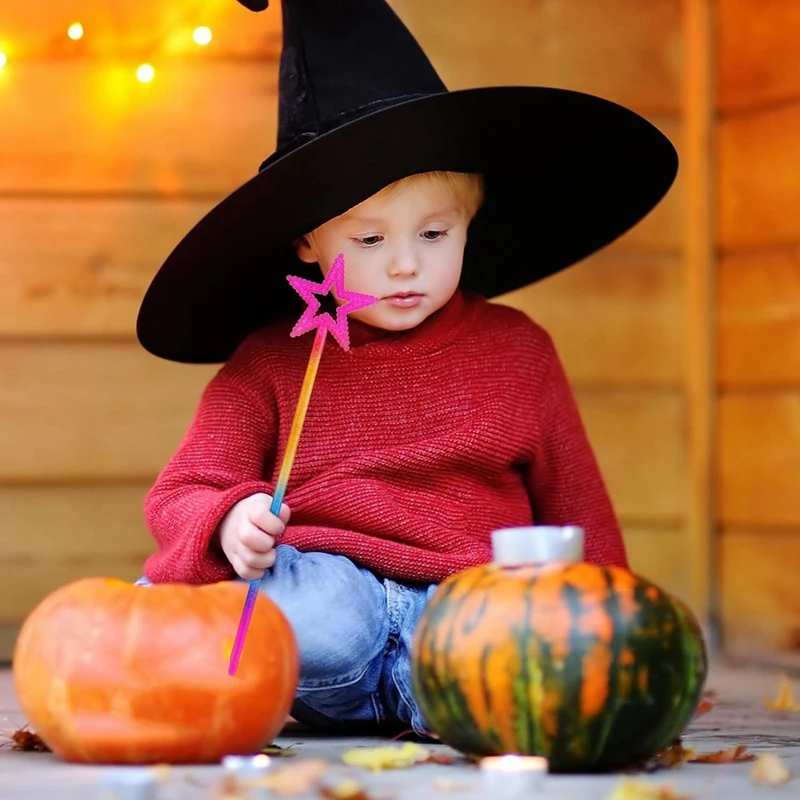 Toverstaf, sprookjesstaf, rekwisieten voor feestdagen voor kinderen, rekwisieten voor dansvoorstellingen