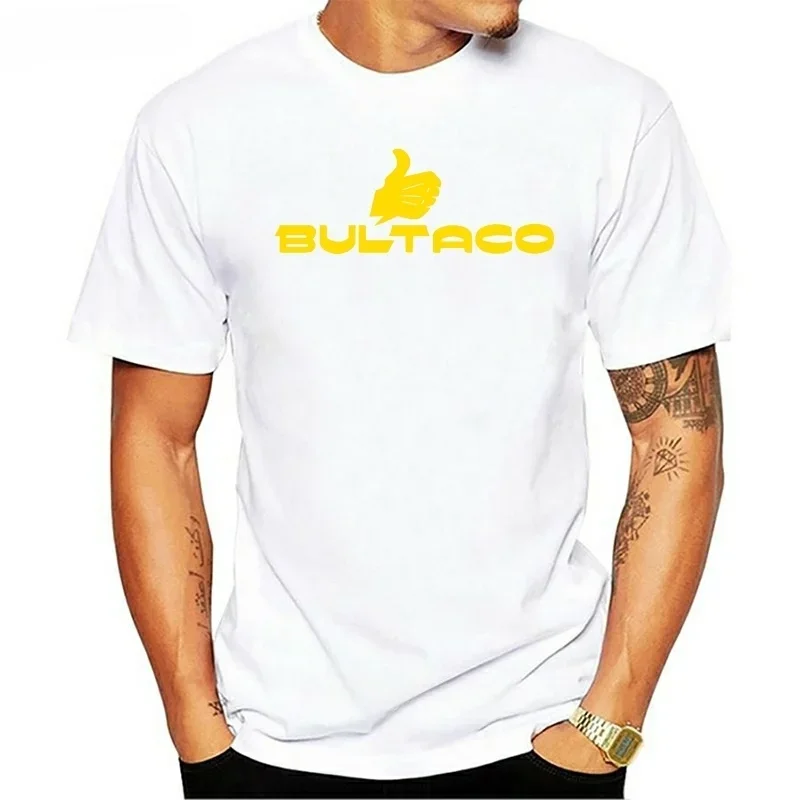 SPORT Male Brand Teeshirt Men Summer Cotton T-Shirt funny  NEW LIMITED T SHIRT BULTACO SHERPA METRALLA SPAIN MOTO OFFROAD RACING