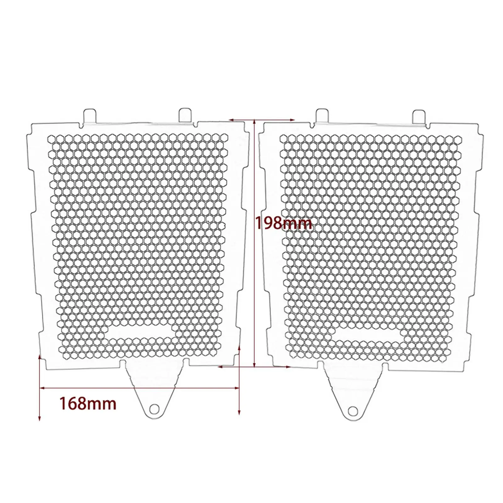 R1300 GS 2023 액세서리 용 라디에이터 그릴 가드 커버 전문 오토바이 수리 부품 부품 교체 금속 보호대