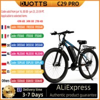 DUOTTS C29 Adult Electric Bike 750W Motor 48V15Ah Battery 29 Inch Pneumatic Tires Electric Road Bike E-Bike