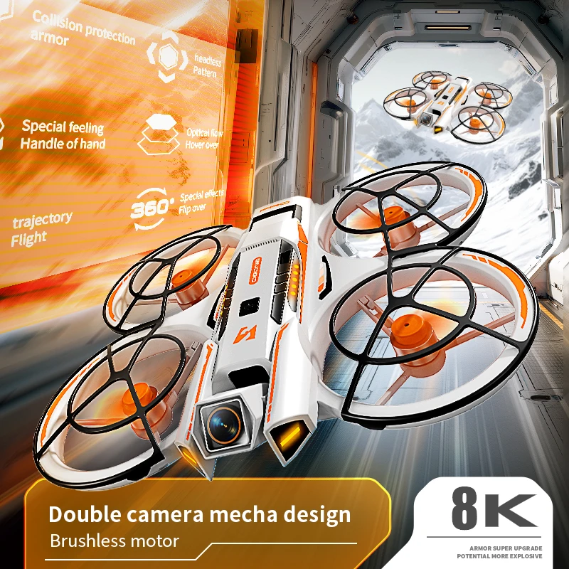 

A21 PRO Professional Drone FPV 8K HD Dual Camera Brushless Motor Obstacle Avoidance UFO Quadcopter Toy