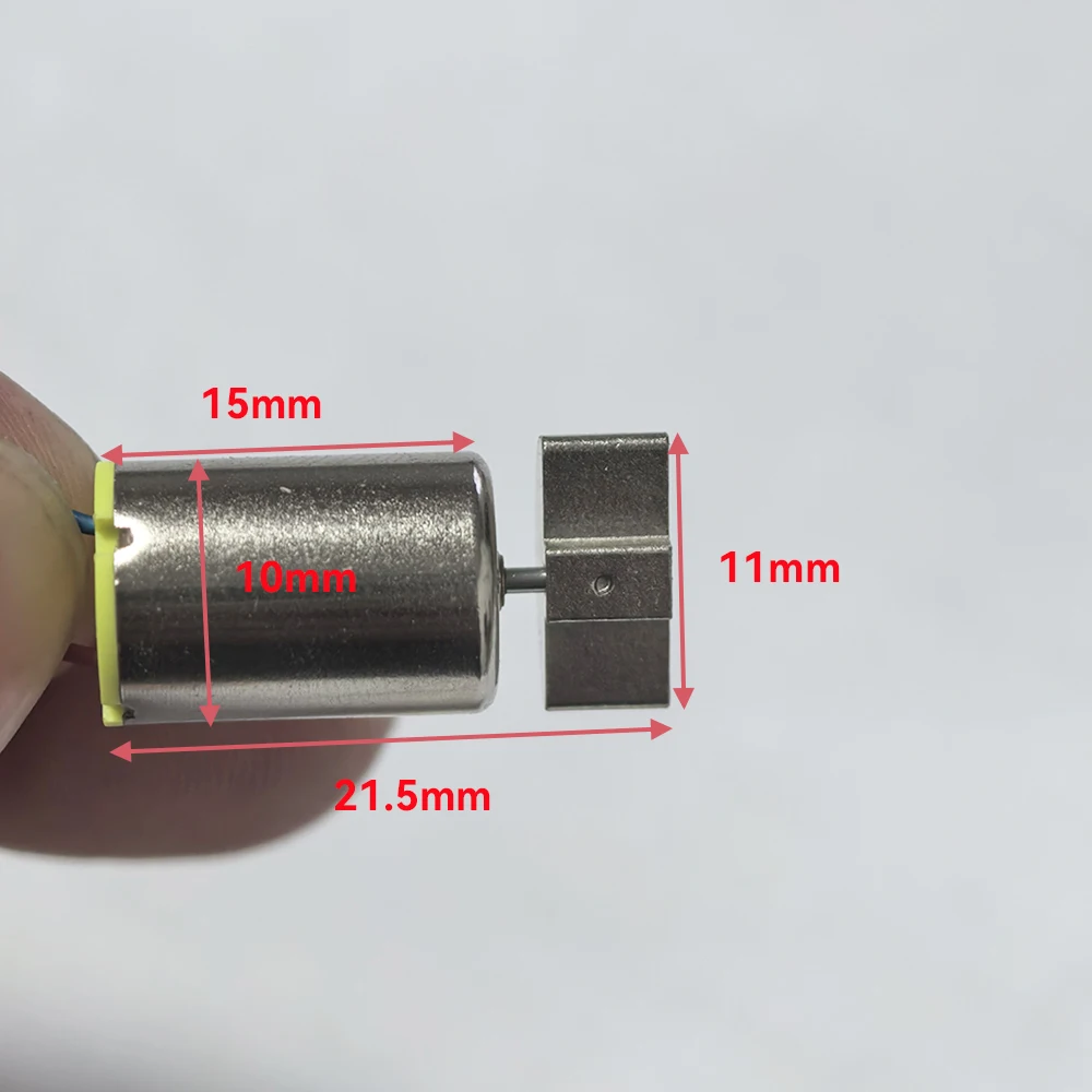 DC 3V-6V 미니 10mm*15mm 코어리스 진동 모터 마이크로 1015 바이브레이터 장난감 미용 마사지기 게임패드용