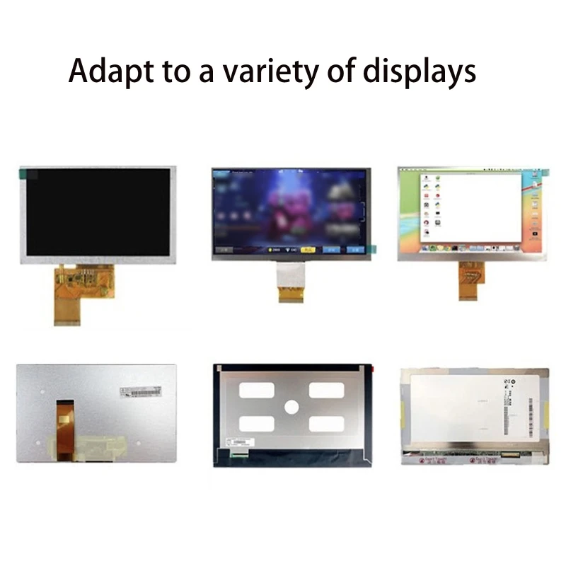 LCD Screen TTL LVDS Controller HDMI-compatible VGA 2AV 50PIN for AT070TN90 AT070TN92 AT070TN94 Driver Board Universal