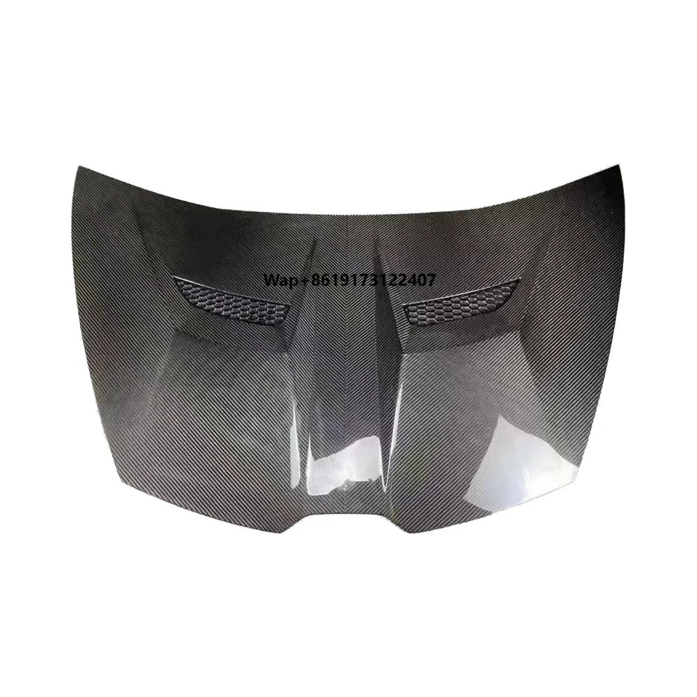 For LP580 LP610 EVO Upgraded Carbon Fiber V-style Trunk Lid Hood Nose Cover and Body Kit