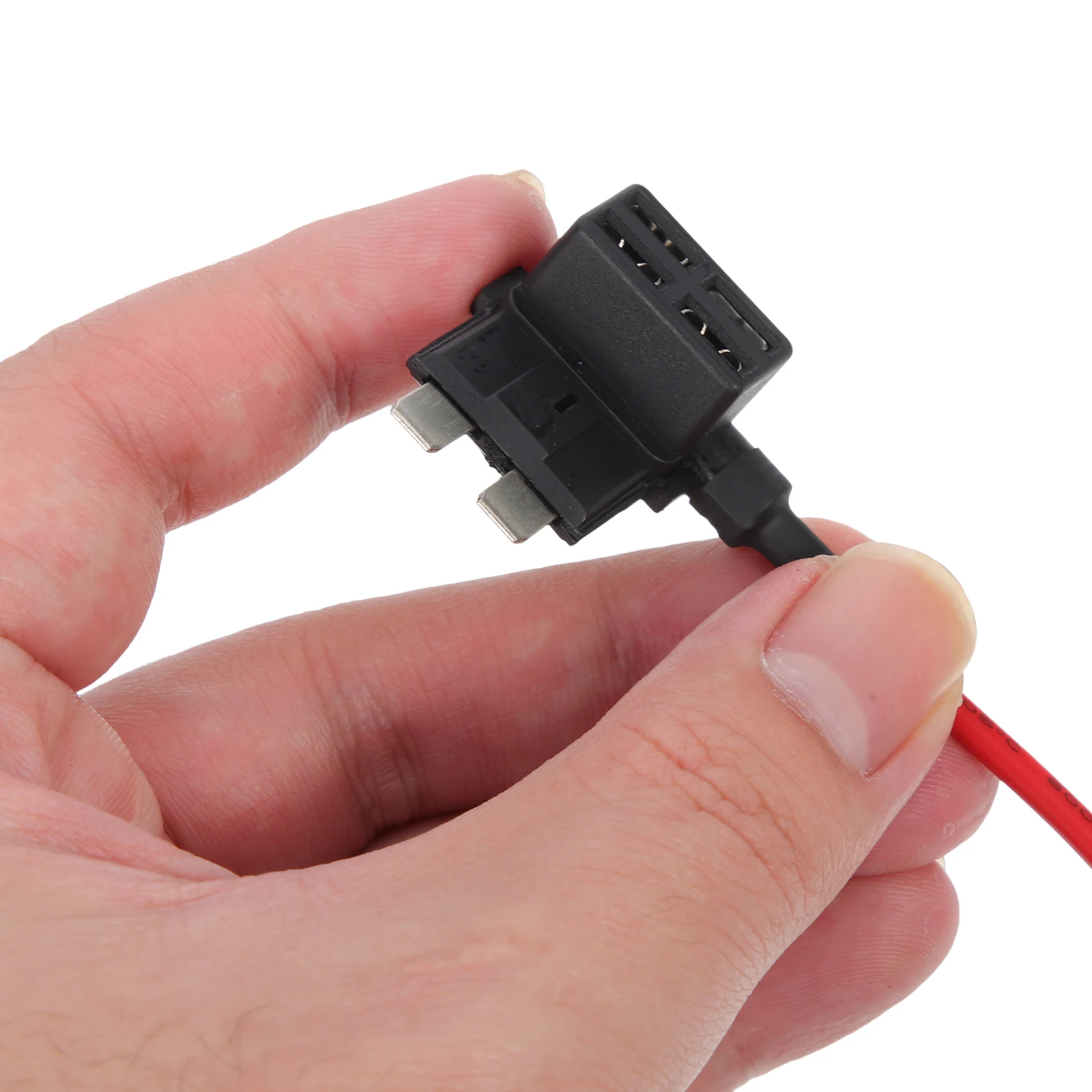 

10 Pcs Inline Fuse Holders Car Wire Tap Adapter 16 Gauge Copper Wire Fuse Connector Kit Automotive Electrical Accessories