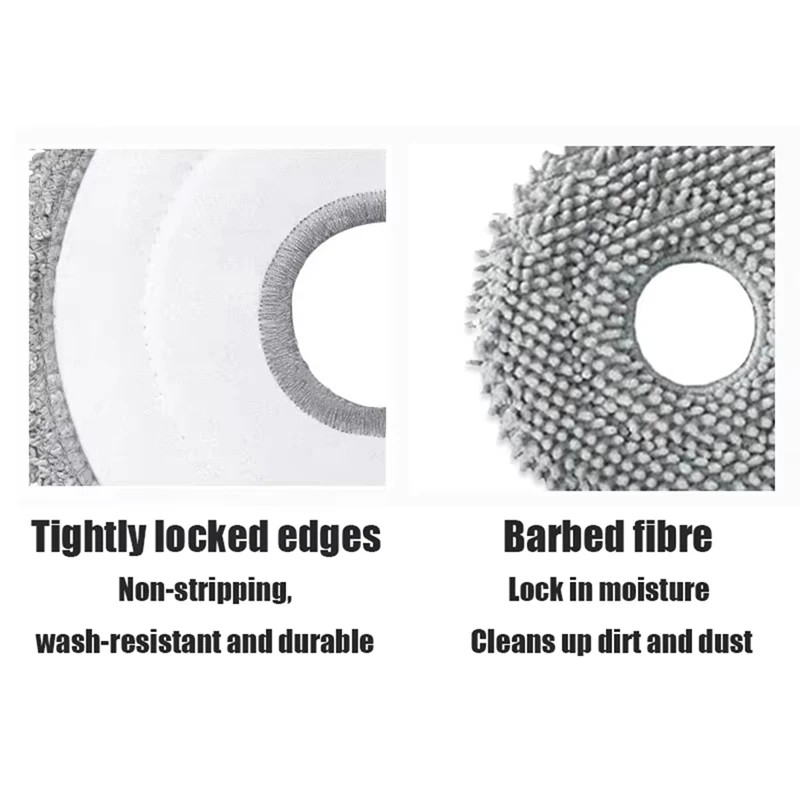 A98G-For Dreame Bot L20 L20ultra X20 Pro Mop Pad Spare Parts Self-Cleaning Robot Vacuum And Mop Cloth Accessories