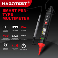 HABOTEST HT121 Digital Pen Type Multimeter DC AC Voltage Tester Smart Voltmeter 4000 Counts True RMS NCV Resistance Hz Tester