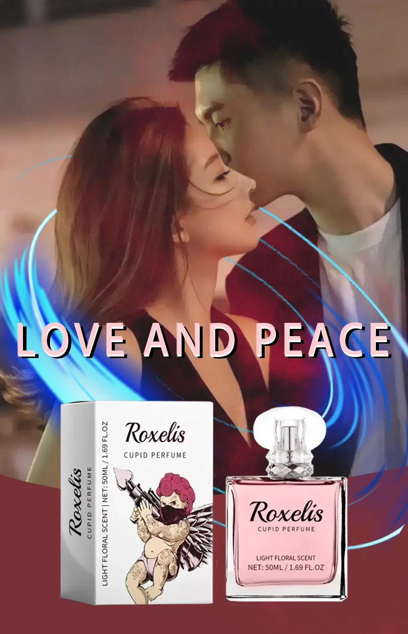 Perfume aceite esencial feromonas para mujer Eau De Toilette Cupido Floral agua rosa perfumado Spray corporal de larga duración congelado