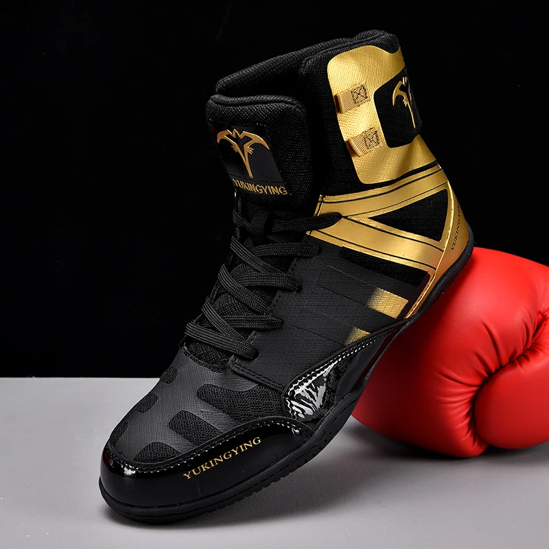 

Wrestling, Boxing, Fitness Training Shoes, Men's Indoor Sports Shoes, Competitive Combat, Kung Fu Boxing Shoes, Sizes 38-46