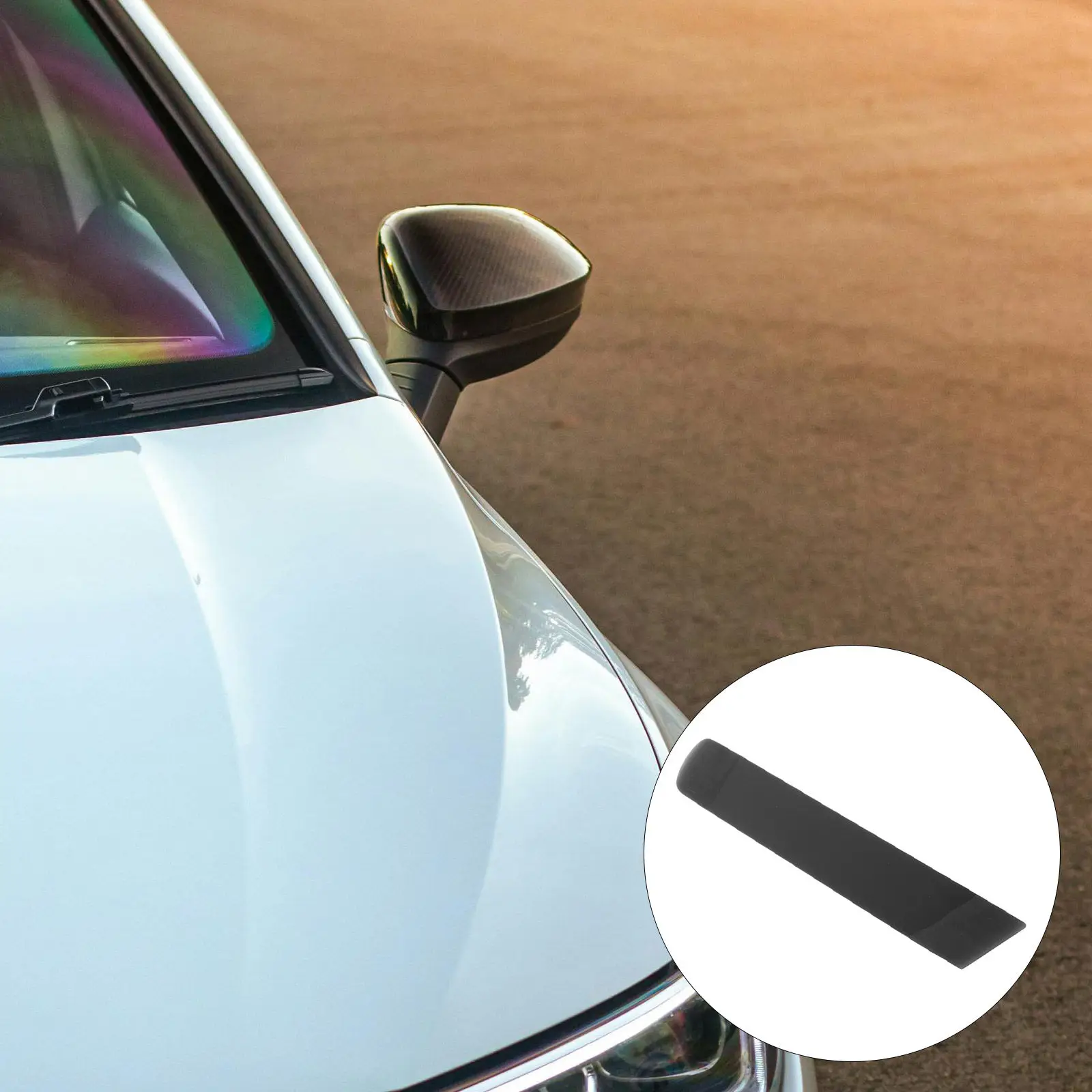 Vehicle Film Scraper Tool Compact Pen Shape Transparent Design for Car Window Tint Vinyl Wrap Decal Smoothing Scratch-Free Auto