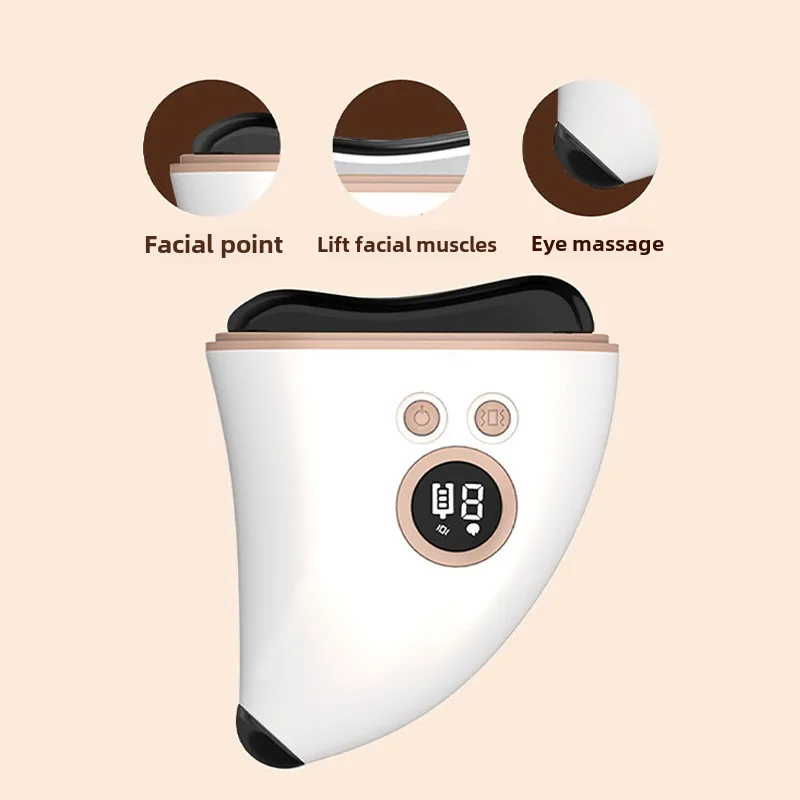 Bianshi Guasha Plate Facial Lifting Beauty Hot compress Stretching Full body Universal Guasha Instrument Massager