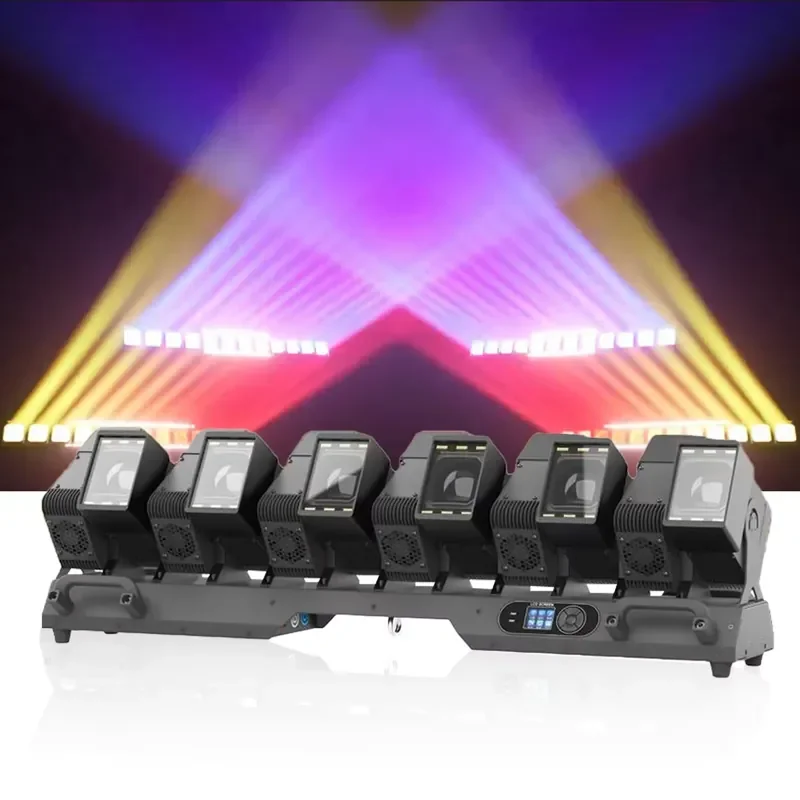 12X60W Light Emitting Diode RGBW 4IN1 beam of light mobile headlight with fill light wall wash stroboscopic cream effect