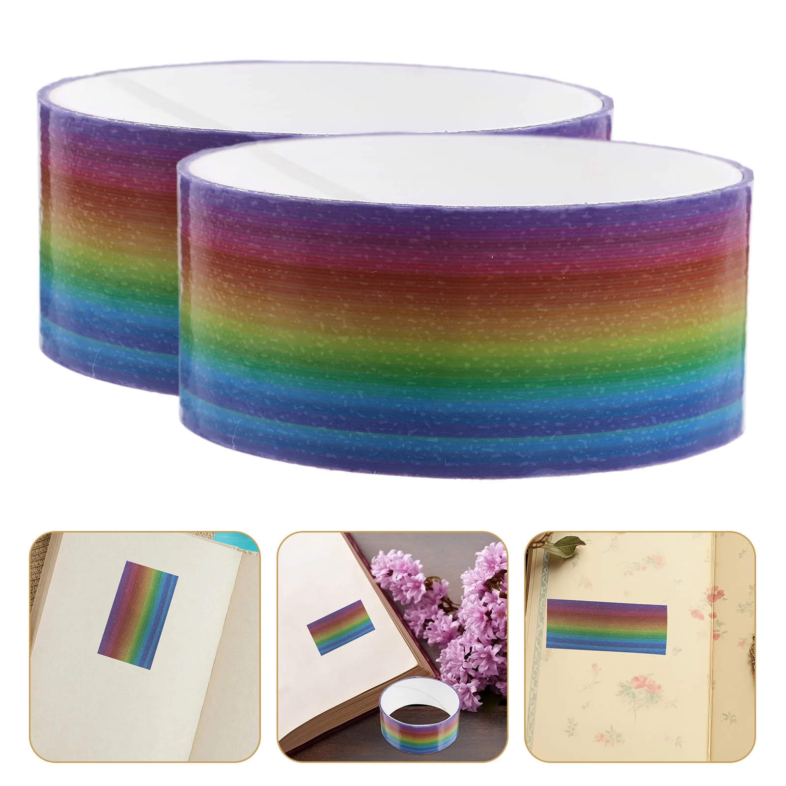 

6 Rolls Colored Ball Tapes Diy Colorful Balls Decorative Craft Adhesive Sticky Accessory