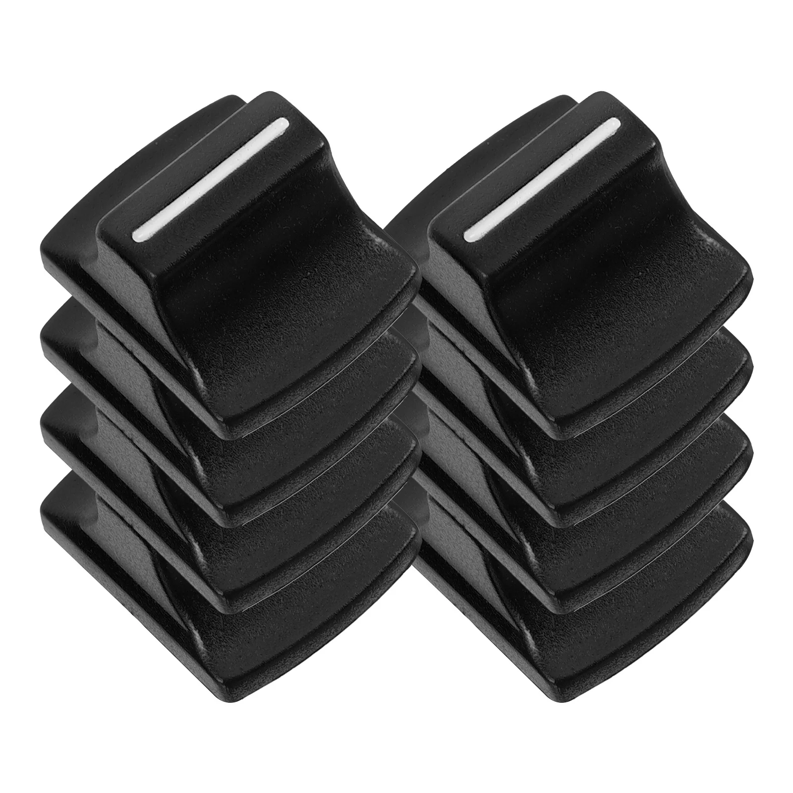 

8Pcs Mixer Console Slider Caps Plastic Fader Knobs Replacement for Straight Potentiometer Audio Equipment Slider Caps